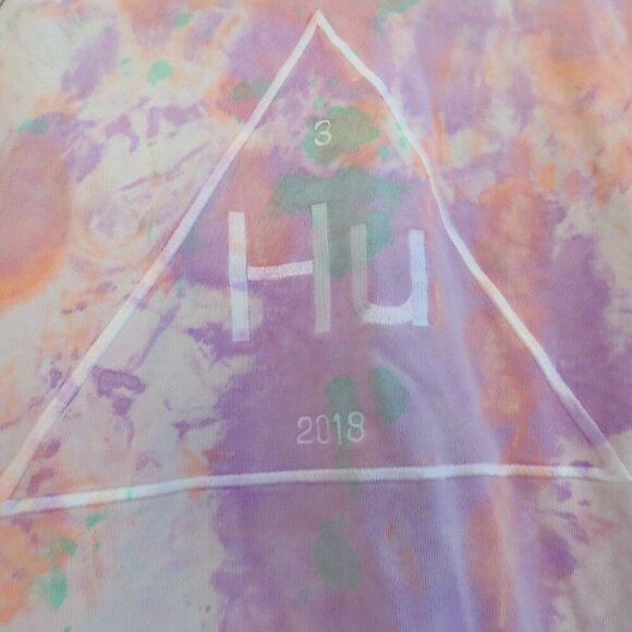 ADIDAS X PHARRELL WILLIAMS HU Human Race Holi Crew Neck Pastel Tie Dye Sweater - Picture 11 of 14